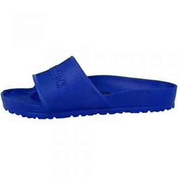 Birkenstock Barbados EVA Sandals, Ultra Blue with White Buckle, EU42