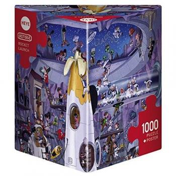 Heye Rocket Launch Triangular Puzzle - 1000 Pieces