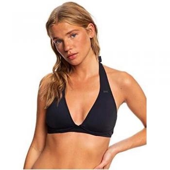 Roxy - Top de Bikini Atlético - Mujer - XS - Negro
