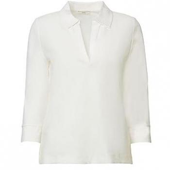 Esprit Women's Long Sleeve T-Shirt 083ee1k305 in Off White