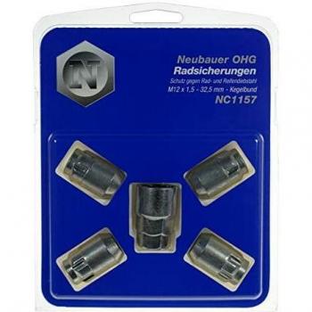 Kit de 4 Dadi Antirrobo Lok-Nox 12x150 Filete L28 para F150 y F200