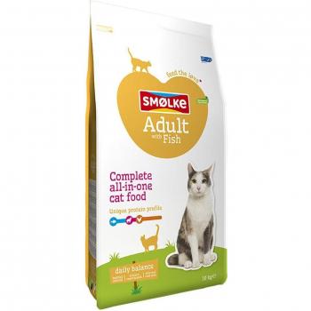 Smølke Cat Adult Pescado y Arroz - 10 kg