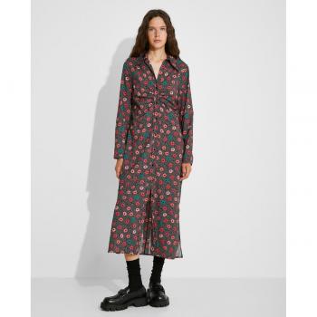 NAËLLE - Vestido Midi Estampado de Besos