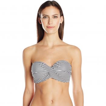Panache Anya Stripe - Sujetador bandeau para mujer, Multicolor