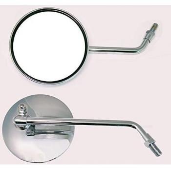 2x Espejo Retrovisor compatible para HO CB 350 400 500 88120 323 004 88110 323 004