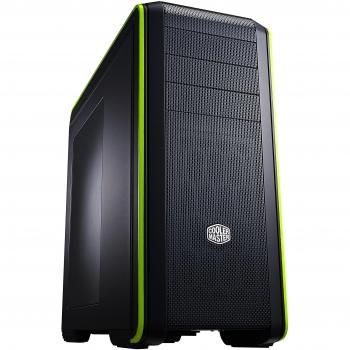 Cooler Master CM 690 III Midi-Tower Negro, Verde - Caja de ordenador