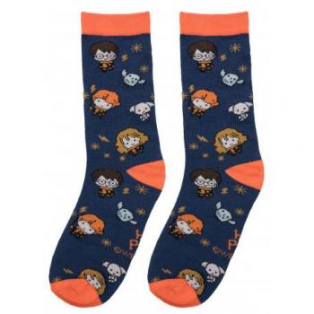 Calcetines Mágicos Harry Potter Gryffindor Estilo Kawaii Noche Estrellada