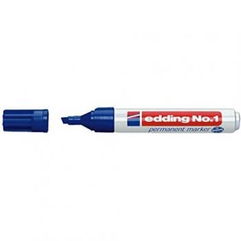 edding 1-003 - Marcador permanente, color azul