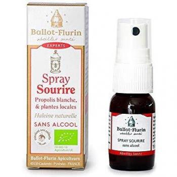 Spray Sonrisa Orgánico Sin Alcohol Ballot-Flurin 15ml