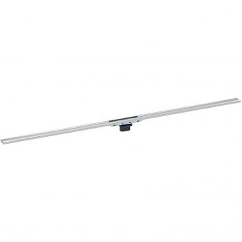 Canaleta de Ducha Geberit CleanLine 80, Longitud Ajustable 30-90 cm, Acero Inoxidable Pulido y Cepillado