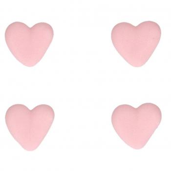DECORACIONES DE AZUCAR FUNCAKES - CORAZONES ROSAS