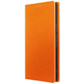 Funda Google Pixel 7 Tarjetero efecto cuero Texturizado Soporte Vídeo naranja