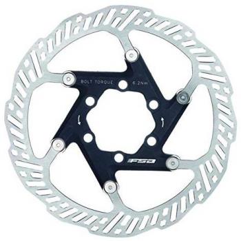 FSA K-Force DB011 - Disco de freno - de dos piezas negro/Plateado Diámetro 160 mm 2017