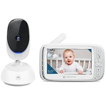 Vigilabebés Inalámbrico Motorola VM75 con Pantalla de 5 y Alcance de 300 m