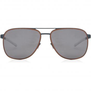 Mykita Caleb Polarized 431 Anteojos de Sol para Hombre Azules con lentes polarizados, tamaño 57