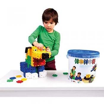 Clics Juguetes de construcción para niños a partir de 3 años, Set educativo creativo de 275 piezas, Bloques de construcción multicolor para niñas y niños, Juguetes Montessori STEM