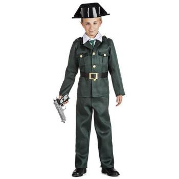 Disfraz de Guardia Civil con Tricornio para niño