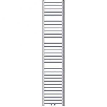 Radiador de Baño Cromado Sahara - 300 x 1800 mm - Moderno - Recto - Con Conexión Central - Secador de Toallas No Eléctrico