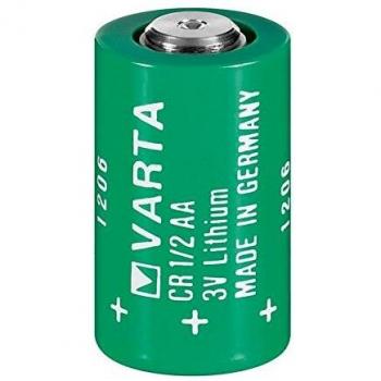 Batería de Litio Varta CR1/2AA 3V 950mAh - Alta Energía, Cilíndrica, Rango T° -30 a 75°C