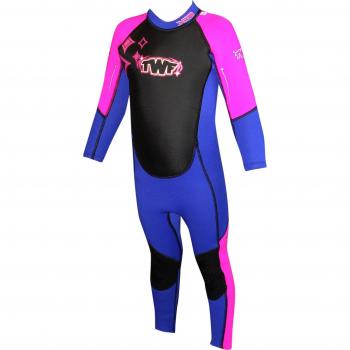 TWF Xt3 Kid 's/K06 de neopreno completo, Infantil, XT3/K06, Pacific/Rose