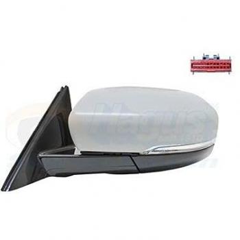 -15 rear view mirror electrically operated heated with indicator lamp primerized with temperature cenzor