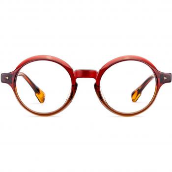 Etnia Barcelona Aoyama BXBR Men's Eyeglasses Burgundy Size 48 - Frame Only, Blue Light Block Available
