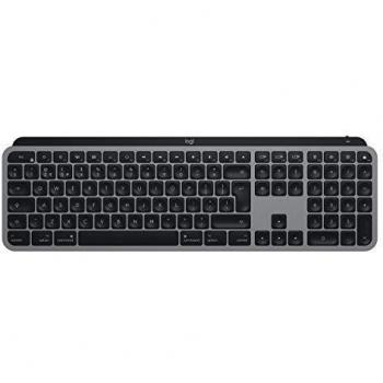 Logitech MX Keys Inalámbrico Retroiluminado Para MaciPad Gris Teclado