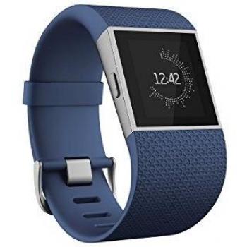 Fitbit Surge - Smartwatch, color azul, talla L