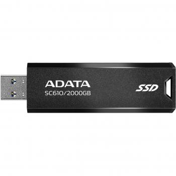 ADATA SC610 unidad flash USB 2 TB USB tipo A 3.2 Gen 2 (3.1 Gen 2) Negro