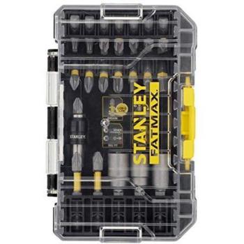 STANLEY STA88557-XJ Juego de Puntas de Impacto con Zona de torsión FATMAX de 32 Piezas