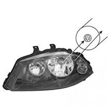 Faro Delantero Izquierdo H7+H3 Van Wezel 4917965V para Seat Cordoba 2006-2007