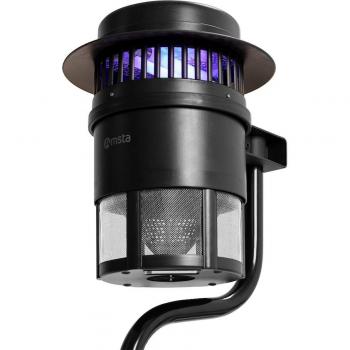 Lámpara UV Antimosquitos Eléctrica Negro Interior con Soporte Amsta AMMK77821