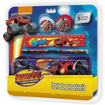 Blister set papeleria Blaze and the Monster Machines 5pz