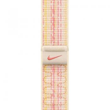 Correa Loop Nike Sport Blanco Estrella/Rosa 41mm