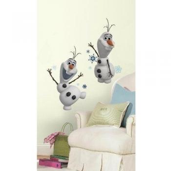 RoomMates RMK2372SCS - Pegatinas de pared, diseño Frozen Olaf gigante, 25 elementos