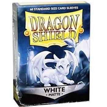 Fundas Estándar Dragon Shield 60 Unidades Mate Blanco