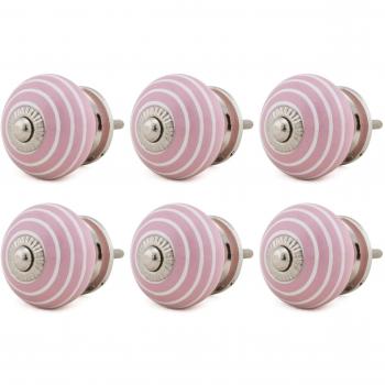 6x Perillas De Muebles por Mayor-rosa GH9 1061-E K6