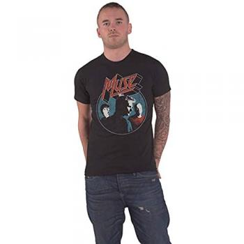 Muse Get Down Bodysuit T-Shirt - Black - M - 100% Cotton Jersey