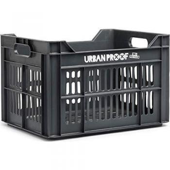 Caja de bicicleta reciclada Urban Proof 30L gris ceniza 40x30x25cm