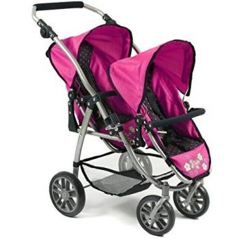 BAYER CHIC 2000 Silla de juguete VARIO lunares azul marino rosa