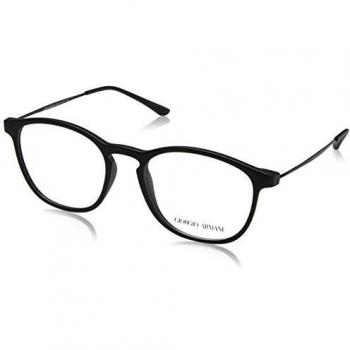 Giorgio Armani 0AR7141 Monturas de Gafas, Matte Black, 52 para Hombre