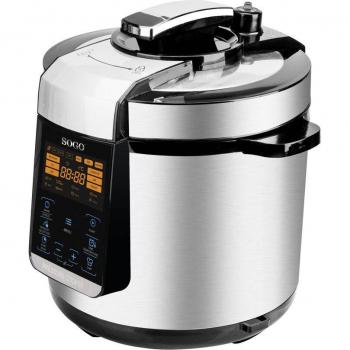 Olla de presión eléctrica multifunción 6 L 1000 W Sogo OLL-SS-10610