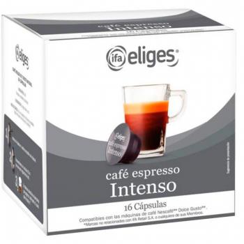 Café càpsulas espresso intenso - Eliges - 16 uds