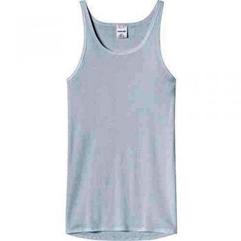 Camiseta sin mangas para hombre Schiesser Original Rib blanca, diseño clásico y sin costuras laterales