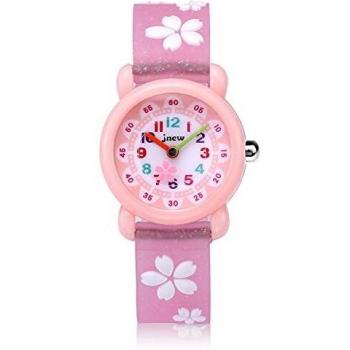 Reloj Digital para Niños Niña,Reloj de Cuarzo analógico a Prueba de Agua de 30 m, Reloj de Dibujos Animados en 3D, Reloj Digital para niños