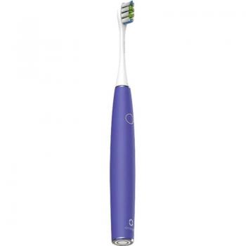 Oclean Air 2 Sonic Electric Toothbrush White Tulip/Purple Iris | up to 40000 RPM | IPX7 Waterproof