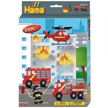 Set de Perlas Hama Midi Bomberos - 2000 Piezas y Accesorios