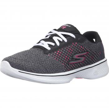 Skechers Gowalk 4-Exceed, Zapatillas para Mujer, Negro