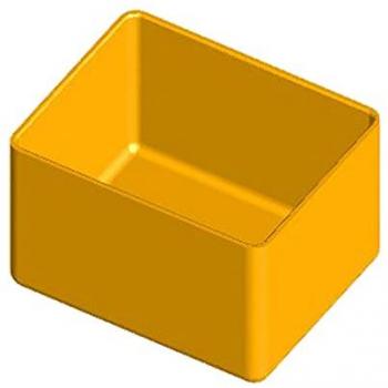 Caja de polipropileno 39x31 h 25 mm para organizador plástico con 12 compartimentos Art Plast