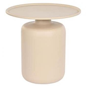 Mesa auxiliar DKD Home Decor Beige Hierro 54 x 54 x 51,5 cm